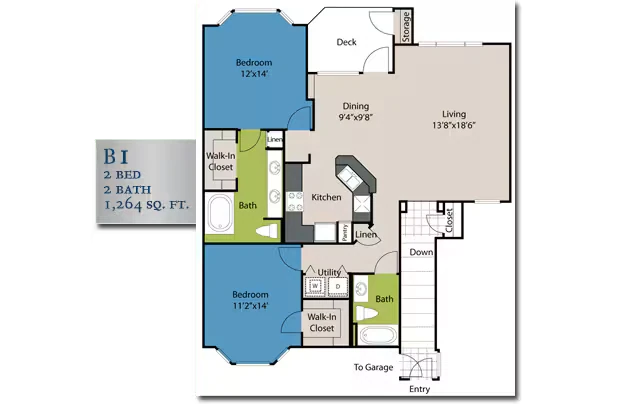 B1 Gold 723 floor plan